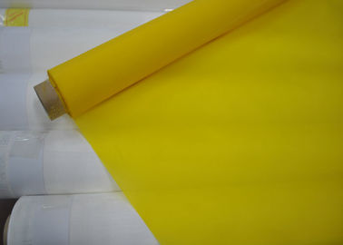 Tekstil, Isı Direnci için% 100 Polyester 72T Beyaz İpek Serigrafi Mesh