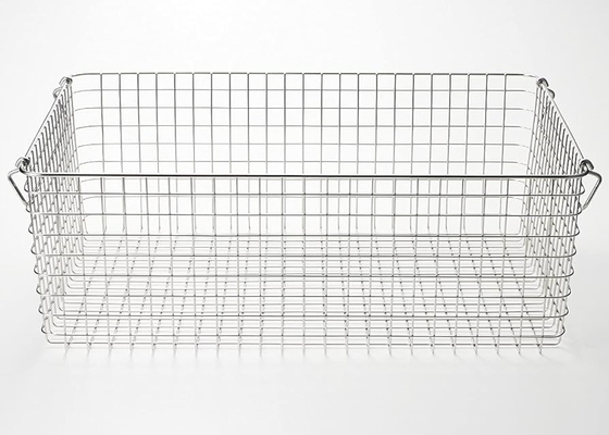 Paslanmaz çelik depolama dokuma ağ sepeti Ev Dekoru için Rustik-Style Tote Sepeti Özel kablo ağı sepeti