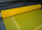 Tekstil Baskı için 80T Sarı Polyester İpek Serigrafi Mesh, 30-70m / Rulo