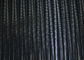 Siyah Anti UV Polyester Spiral Mesh Küçük Döngü Örgü Tipi, Uzun Ömürlü