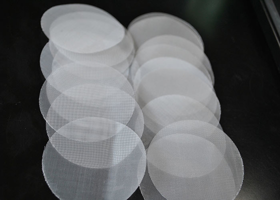 Su Arıtma Şeritleri Ruloları İçin FDA Onaylı Gıda Sınıfı Naylon Filtre Örgü Diski