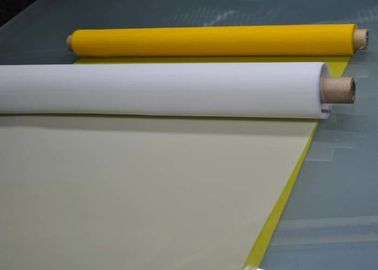 Baskı için FDA Sertifikalı Yüksek Çekme Sarı 110T Polyester Baskı Mesh