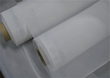 İyi bir fiyat. Beyaz 200 Mesh Serigrafi Polyester Kumaş Yüksek Sıcaklığa Dayanıklı çevrimiçi