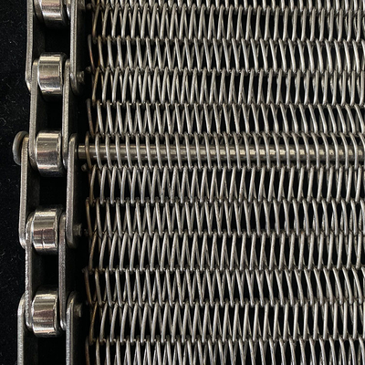 İyi bir fiyat. Yüksek Taşıma Kapasitesi 50-2000kg/m2 Tel Ağı Taşıyıcı Kemeri Ağır Yükler İçin Dengeli Dokuma Yapısı çevrimiçi