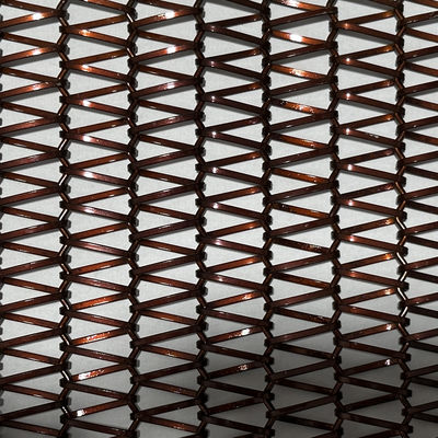 İyi bir fiyat. Architectural Decorative Spiral Wires Stainless Steel Chain Link Conveyor Belt Mesh çevrimiçi