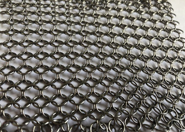 İyi bir fiyat. Güvenlik Chainmail Kaynaklı Halka 0.8mm Paslanmaz Çelik Hasır çevrimiçi