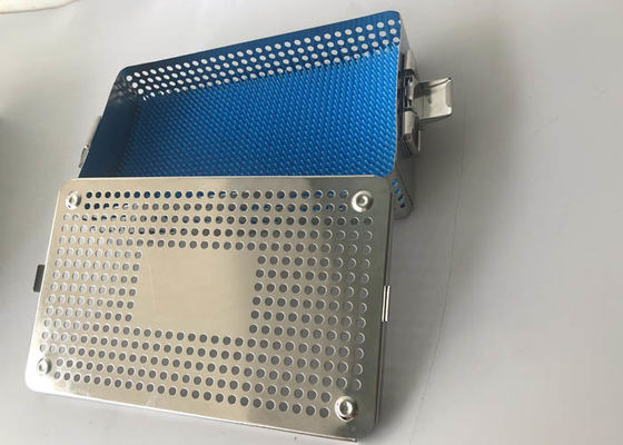 İyi bir fiyat. Yuvarlak Delikli Otoklav 4mm Paslanmaz Çelik Delikli Sepet çevrimiçi