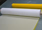 Elektronik, Beyaz / Sarı Renk için Özelleştirilmiş Serigrafi Kumaş Mesh 74 İnç