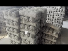 dekorasyon için paslanmaz çelik halka tel ağı