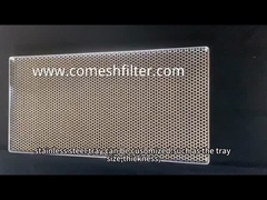 460*660 mm Perforated Drying Stainless Steel Mesh Tray For Dry Herbs (Kök bitkiler için delikli paslanmaz çelik ağ tepsisi)