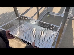 Gıda için paslanmaz çelik tel örgü kurutma tepsisi