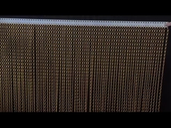 Alüminyum Renkli Çift Kanca Zincir Bağlama Ağı Perde