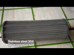Paslanmaz çelik spiral taşıyıcı bant