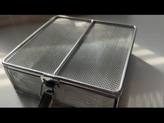 Paslanmaz çelik kablo örgütü dezenfeksiyon sepeti