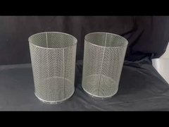 Paslanmaz çelik tel örgü sepet