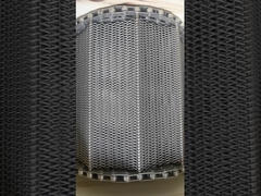 paslanmaz çelik zincirle tahrik edilen spiral tel örgü taşıyıcı kemeri