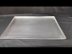 2 mm çapında delik, paslanmaz çelik pişirme kurutma soğutma gıda tepsileri