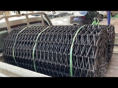 Kurşun patlatma makinesi için kullanılan tel örgü taşıyıcı bantı