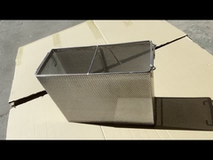 Paslanmaz çelik perforasyonlu ağ filtresi bakset