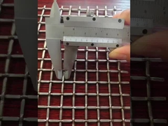 Metal paslanmaz çelik dekoratif mimari tel örgü panelleri cepheler iç duvar