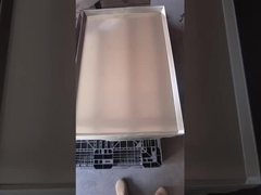 endüstriyel gıda soğutma ve pişirme için özel boyut paslanmaz çelik üst üste dizilebilir tava