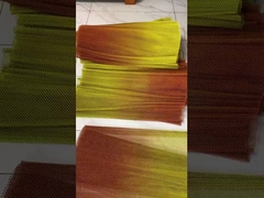 Özel Çifte tonlu Alüminyum Chian Link Tel örgü bobini Otel veya restoran için perde tavanı