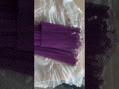 Dekoratif Metal Örgü Perde Bobini Alüminyum Tel Örgü Tavan Perdesi Zincir Bağlantı Şeridi Perde için