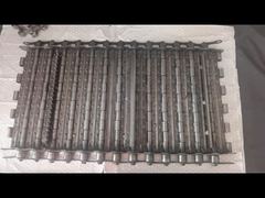 Profesyonel Karbon Çelik Zincir Plaka Bağlantı Çip Menteşeli Konveyör Bandı