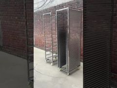 Baker Restaurant 6 12 15 32 Katlı Paslanmaz Çelik Fırın Arabası Tepsi Rafı