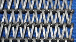 Metal Galvanizli Karbon Çelik Kurutucu Düz Hasır Ahşap Talaş Konveyör Bandı