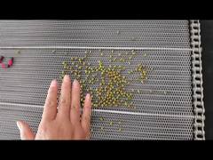 Fırın Fırını için Gıda Sınıfı Metal Zincir Tahrikli Spiral Mesh Paslanmaz Çelik Tel Kemer