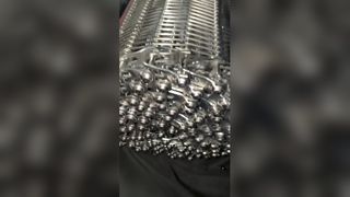 Esnek Metal Paslanmaz Çelik Spiral Makine Örgü Ekmek Soğutma Tüneli daire soğutma konveyör bandı