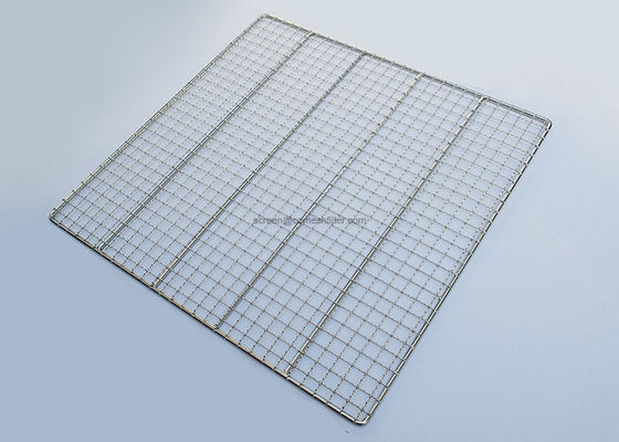 Gıda Kurutma Korozyona Dayanıklı 400x600mm Paslanmaz Çelik Hasır Tepsi