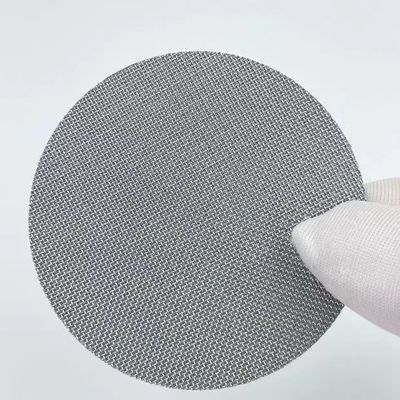 10 20 30um 40 1 Mikron 316 Paslanmaz Çelik Sinterlenmiş Filtre Örgü Plakası Delikli