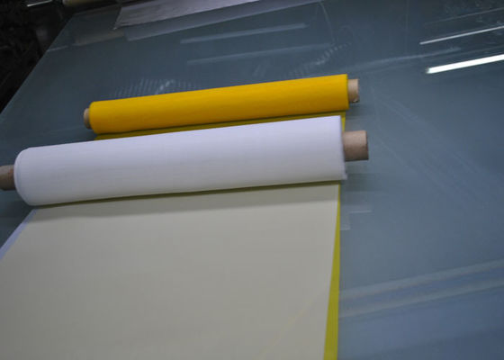 Beyaz ve Sarı FDA Sertifikası Polyester Serigrafi Mesh