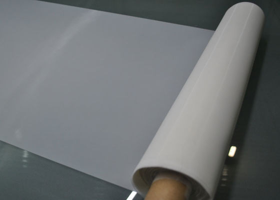 Beyaz 140T 34um Polyester Serigrafi Baskı Bezi 350 Mesh/inç