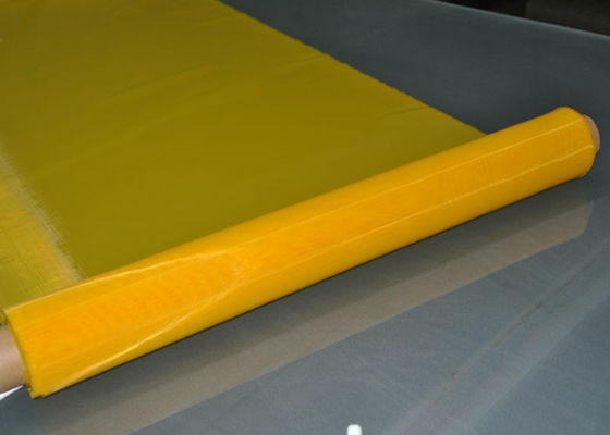 Tekstil Baskısı İçin Düşük Esneklik 43T Polyester Serigrafi Mesh, 65 İnç