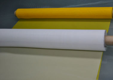 İyi bir fiyat. Tekstil Baskısı için Beyaz / Sarı% 100 Monofilament Polyester Hasır 120T - 34 çevrimiçi