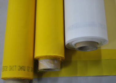 İyi bir fiyat. Beyaz Serigrafi Mesh, 54 Sayım Monofilament Polyester Hasır Genişliği Özel çevrimiçi