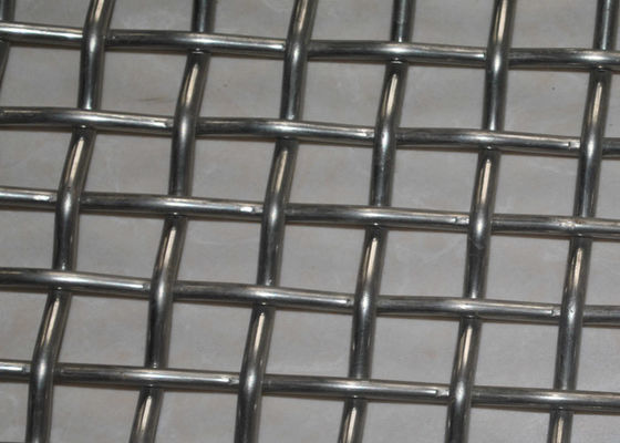 Yüksek Sıcaklık Paslanmaz Çelik Tel Filtre Dokuma Kıvrımlı BARBEKÜ Barbekü Kaynaklı Örgü Elek Su Geçirmez Ekran 0.5mm 304
