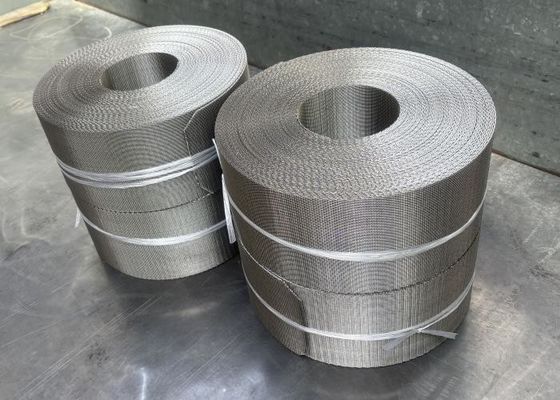 Plastik Ekstrüder 304/316 Paslanmaz Çelik Tel Ağı Ters Hollandalı Dokuma Filtre Ağı Kemeri