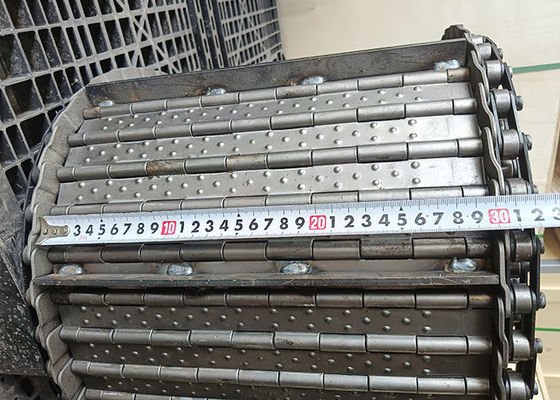 CNC Önlük Çelik Perforasyonlu Taşıyıcı Çelik Hinge Kemeri Çip Taşıyıcı Zinciri