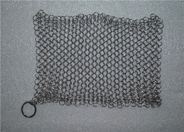 İyi bir fiyat. Dökme Demir Tencere için Mutfak Temizleme Chainmail Scrubber, Paslanmaz Çelik 316 çevrimiçi