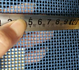 İyi bir fiyat. Mavi Kare Delikli Polyester Hasır Kemer, Gıda Endüstrisi Kurutma, Yıkama ve Konveyör çevrimiçi