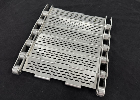 Perforated Plate Link Conveyor Belt Side Plate / Guard ile
