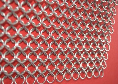 İyi bir fiyat. 8 * 8 inç 316L Paslanmaz Çelik Chainmail Dökme Demir Temizleyici Pon Temizleyici Için çevrimiçi