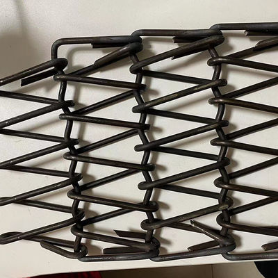 Mangan çelik tel ağ kemeri atış patlatma makinesi için