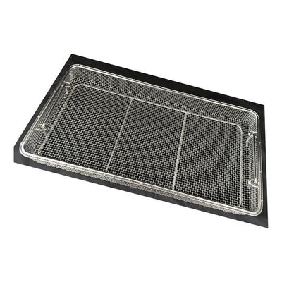 İyi bir fiyat. Sıcak Sterilizasyon Paslanmaz Çelik Mesh Basket 1mm Tel Diametresi Stroge Çözümü Cerrahi Enstrüman Sterilizasyonu için çevrimiçi