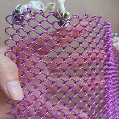 İyi bir fiyat. Alüminyum Kaskad Bobinli Perde Metal Örgü Tavan ve Bölmeler için çevrimiçi