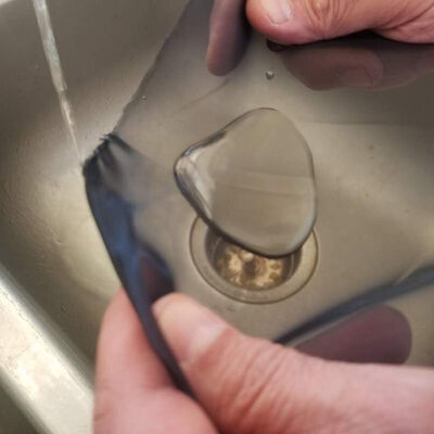 Kalite Siyah Hidrofobik İşlem Görmüş Polyester Mikron Filtre Örgü Kumaş fabrika